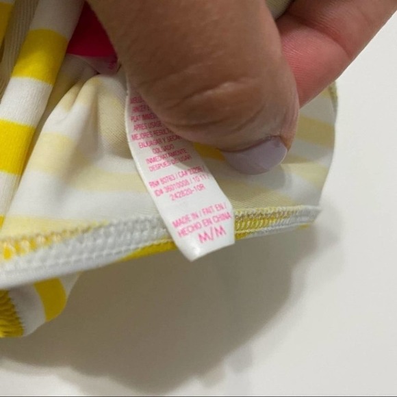 Victoria's Secret Bikini Top Swim Stripes Medium - Picture 9 of 9